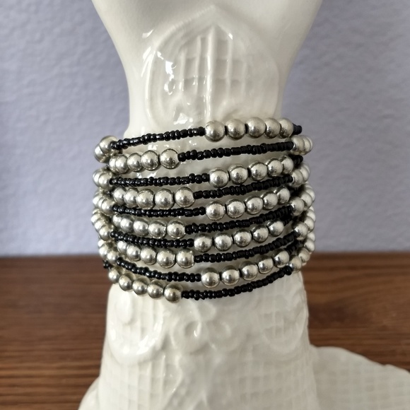 Jewelry - Beaded Coil Bracelet